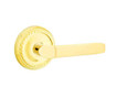 Emtek Emtek Designer Brass Leverset - Milano Lever, Privacy Set EMTEK-DESIGNER-LEVERSETS-MILANO-PRIVACY