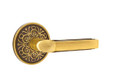 Emtek Emtek Designer Brass Leverset - Milano Lever, Privacy Set EMTEK-DESIGNER-LEVERSETS-MILANO-PRIVACY