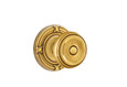 Emtek Emtek Classic Brass Knobsets with Designer Rosettes - Waverly Knob, Privacy Set EMTEK-CLASSIC-DESIGNER-KNOBSETS-WAVERLY-PRIVACY