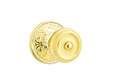 Emtek Emtek Classic Brass Knobsets with Designer Rosettes - Waverly Knob, Privacy Set EMTEK-CLASSIC-DESIGNER-KNOBSETS-WAVERLY-PRIVACY
