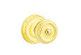 Emtek Emtek Classic Brass Knobsets with Designer Rosettes - Waverly Knob, Privacy Set EMTEK-CLASSIC-DESIGNER-KNOBSETS-WAVERLY-PRIVACY