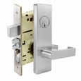 Cal-Royal NM8473 Heavy Duty Grade 1 Dormitory/Bedroom Mortise Lockset with Deadbolt