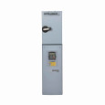 Eaton HVX12524AACAL2RB HVX 9000 Enclosed Drive, 125 hp, NEMA 12, 480V, No brake chopper, Communication: Johnson Controls N2, Options: Bypass Pilot Lights for RB Bypass Options, Manual IOB Bypass Controller, Frame size 8, 170A, Enclosure size 4