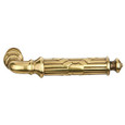 Ribbon & Reed Brass lever in French Antique finish