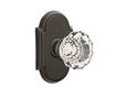 Emtek Designer Brass Crystal Knobsets - Astoria Knob, Privacy Set