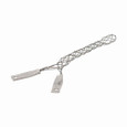 Eaton I40 strain relief I-Grip, 0.40-0.56" cord diameter, 6.00" mesh length, Galvanized Steel