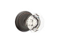 Emtek Emtek Designer Brass Crystal Knobsets - Old Town Knob, Privacy Set EMTEK-DESIGNER-CRYSTAL-KNOBSETS-OLD-TOWN-PRIVACY
