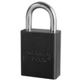 American Lock A1105KA Rekeyable Padlock with Boron Shackle 1-1/2in (38mm) Wide Solid Aluminum, Keyed Alike Master Lock