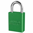 American Lock A1105UN Rekeyable Padlock with Boron Shackle 1-1/2in (38mm) Wide Solid Aluminum, Uncombinated