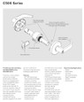 Dormakaba Dorma C525 Exit/Communicating Passage Keyless Lever Lockset DOR-C525