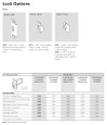 Dormakaba Dorma C525 Exit/Communicating Passage Keyless Lever Lockset DOR-C525
