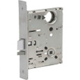 Cal-Royal Cal-Royal SC8445 Grade 1, Privacy with Deadbolt, Coin Turn Outside and Indicator Mortise Lockset, SS Lever, Satin Chrome SC8445-26D