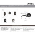 Emtek Emtek Sandcast Bronze Leversets - Teton Lever, Privacy Set EMTEK-SANDCAST-BRONZE-LEVERSETS-TETON-PRIVACY Emtek Emtek Sandcast Bronze Leversets - Teton Lever, Privacy Set EMTEK-SANDCAST-BRONZE-LEVERSETS-TETON-PRIVACY