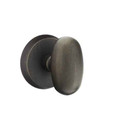 Emtek Emtek Sandcast Bronze Knobsets - Egg Knob, Privacy Set EMTEK-SANDCAST-BRONZE-KNOBSETS-EGG-PRIVACY