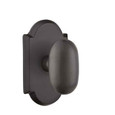 Emtek Emtek Sandcast Bronze Knobsets - Egg Knob, Privacy Set EMTEK-SANDCAST-BRONZE-KNOBSETS-EGG-PRIVACY