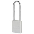 American Lock A1107UN Rekeyable Padlock with Boron Shackle 1-1/2in (38mm) Wide Solid Aluminum, Uncombinated Master Lock