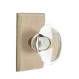 Emtek Emtek Crystal Knobsets - Hampton Knob, Dummy (Pair) EMTEK-CRYSTAL-KNOBSETS-HAMPTON-DUMMY-PAIR