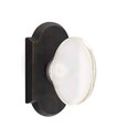 Emtek Emtek Crystal Knobsets - Hampton Knob, Dummy (Pair) EMTEK-CRYSTAL-KNOBSETS-HAMPTON-DUMMY-PAIR