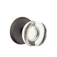 Emtek Emtek Crystal Knobsets - Modern Disc Knob, Privacy Set EMTEK-CRYSTAL-KNOBSETS-MODERN-DISC-PRIVACY