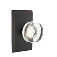 Emtek Emtek Crystal Knobsets - Modern Disc Knob, Privacy Set EMTEK-CRYSTAL-KNOBSETS-MODERN-DISC-PRIVACY