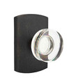 Emtek Emtek Crystal Knobsets - Modern Disc Knob, Privacy Set EMTEK-CRYSTAL-KNOBSETS-MODERN-DISC-PRIVACY