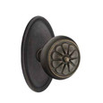 Emtek Emtek Lost Wax Cast Bronze Knobsets - Petal Knob, Dummy (Pair) EMTEK-LOST-WAX-CAST-BRONZE-KNOBS-PETAL-DUMMY-PAIR