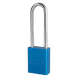 American Lock American Lock A3107WO (A3107WOKD) Solid Aluminum Small Format Interchangeable Core Padlock Without Cylinder, Keyed Different AME-A3107WO