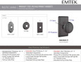 Emtek Emtek Wrought Steel Knobsets - Jamestown Knob, Privacy Set EMTEK-WS-CAST-KNOBSETS-JAMESTOWN-PRIVACY