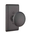 Emtek Emtek Wrought Steel Knobsets - Jamestown Knob, Privacy Set EMTEK-WS-CAST-KNOBSETS-JAMESTOWN-PRIVACY