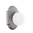 Emtek Emtek Wrought Steel Knobsets - Madison Ivory Knob, Privacy Set EMTEK-WS-CAST-KNOBSETS-MADISON-IVORY-PRIVACY