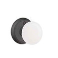 Emtek Emtek Wrought Steel Knobsets - Madison Ivory Knob, Privacy Set EMTEK-WS-CAST-KNOBSETS-MADISON-IVORY-PRIVACY