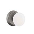 Emtek Emtek Wrought Steel Knobsets - Madison Ivory Knob, Privacy Set EMTEK-WS-CAST-KNOBSETS-MADISON-IVORY-PRIVACY