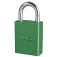 American Lock A1105MK Rekeyable Padlock with Boron Shackle 1-1/2in (38mm) Wide Solid Aluminum, Keyed Different (Master Keyed) Master Lock