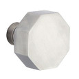 Octagon Brushed Stainless Steel knob