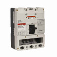 Eaton LD2600 Series C complete molded case circuit breaker, L-frame, LD, Complete breaker, Fixed thermal, fixed magnetic trip, Two-pole, 600A, 600 Vac, 250 Vdc, 65 kAIC at 240 Vac, 35 kAIC at 480 Vac, Aluminum, Line and load, 50/60 Hz