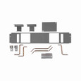 Eaton KPRL4JDT panelboard connector kit, copper connectors, mounting brackets, covers, hardware and instructions, for twin jd, jdb, hjd, jdc breakers, three-phase, three-pole, 250 A