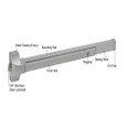 Cal-Royal F5000EO36 Series Fire Rated, 36" Push Bar Exit Device