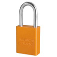 American Lock American Lock A3106WOUN Solid Aluminum Small Format Interchangeable Core Padlock Without Cylinder, Uncombinated AME-A3106WOUN