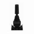 Eaton M22S-WJ2V-2P M22 pushbutton joystick operator, Momentary, Non-illuminated, Bezel: Black, Button: Black, IP67, IP69K, NEMA 4X, 21, Two switch points, 22.5 mm