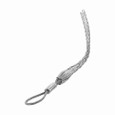 Eaton LP20018 pulling grip, Short Length, Flexible Eye, Light duty, 10000 lbs break, 2.00-2.49" cord diameter, 19" mesh length, Tinned-Bronze