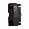 Eaton M22-CK10 M22 pushbutton contact block, M22 contact block, 22.5 mm, Front, Spring-cage, Button: Black, NO, IP65