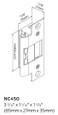 Locknetics Locknetics NC450 US32D - No Cut Electric Strike LOCKNETICS-NC450