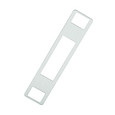 Locknetics RS200/RS210 Electric Rim Strike installation cutout template, flat view