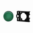 Eaton M22-L-G M22 modular pushbutton, Indicating Light Operator, Flush, IP66, NEMA 4X, 13, Rk resistance 4.7, Illuminated, Green, 100, 000 Hours of operation