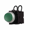 Eaton M22-T-Y-W M22 modular pushbutton, Complete Press-to-Test unit, 22.5 mm, Momentary, Illuminated, Bezel: Silver, IP67, IP69K, NEMA 4X, 13, 12-30 Vac/dc, Yellow button Eaton M22-T-Y-W M22 modular pushbutton, Complete Press-to-Test unit, 22.5 mm, Momentary, Illuminated, Bezel: Silver, IP67, IP69K, NEMA 4X, 13, 12-30 Vac/dc, Yellow button