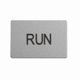 Eaton M22-XST-GB7 M22 pushbutton legend plate insert, M22 Modular Pushbutton Legend Plate Insert, 22.5 mm, Inscription: RUN/ GB7, IP66, NEMA 4X, 13