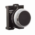 Eaton M22M-D-S Modular Pushbutton, M22, 22.5 mm, Non-illuminated, Metal, Momentary, 13, NEMA 4x, IP67, IP69K (IP66 key-release)
