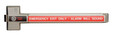 Detex Detex ECL-230X Alarmed Deadbolt Panic Exit Control Device - Single Point Lock DTX-ECL-230X