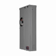 Eaton MBE24L200BTS Meter Breaker EUSERC Type BR, Main lug, 200A, 120/240V, Ring, 2 spaces, 4 circuits, Surface mounting, Box size A, Aluminum bus, Overhead/underground feed, Four-jaws, 1 socket, #6-250 kcmil line, #6-250 kcmil ground