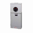 Eaton MBE2040B200TS Meter Breaker EUSERC Type BR , CSR2200 main breaker, 200 A, 120/240V, Ring, 20 spaces, 40 circuits, 10 kAIC, Surface mounting, Box size C, Aluminum bus, Overhead feed, Four-jaws, 1 socket, #6-350 kcmil line, #6-350 kcmil ground